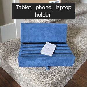 Blue Multi-Angle Tablet, Phone & Laptop Support Stand